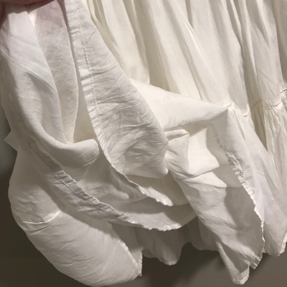 ✨SOLD✨Free People Ivory Sunbeams Mini Dress Size L - Picture 4 of 16